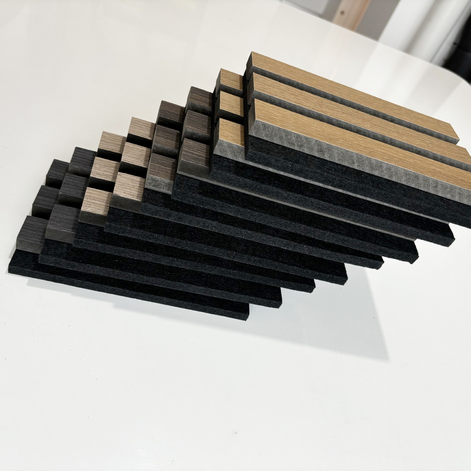 木條聚酯纖維格柵墻板